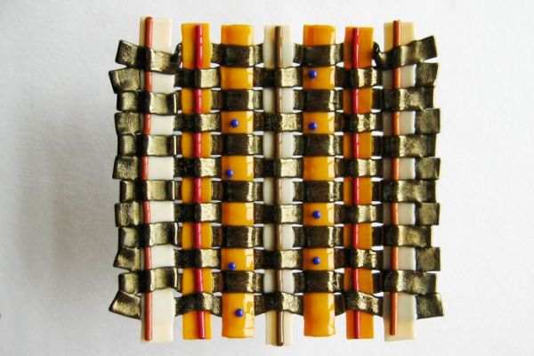Interlaced in Fused Glass at Windy Sea Designs